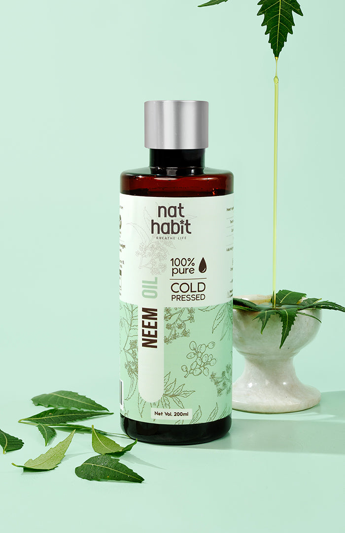 Pure Cold Pressed Neem Oil 200ml
