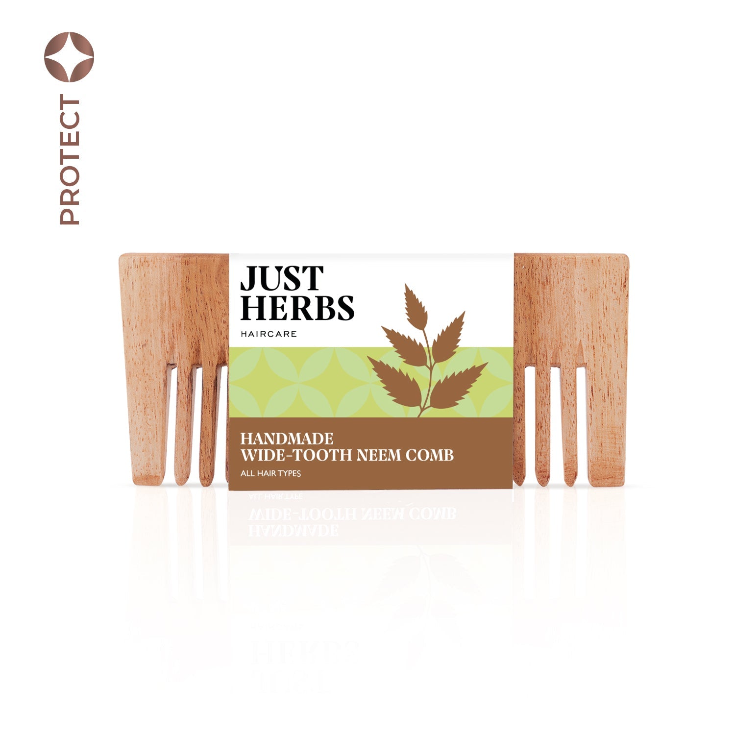 Handmade Wide-Tooth Neem Comb 35g