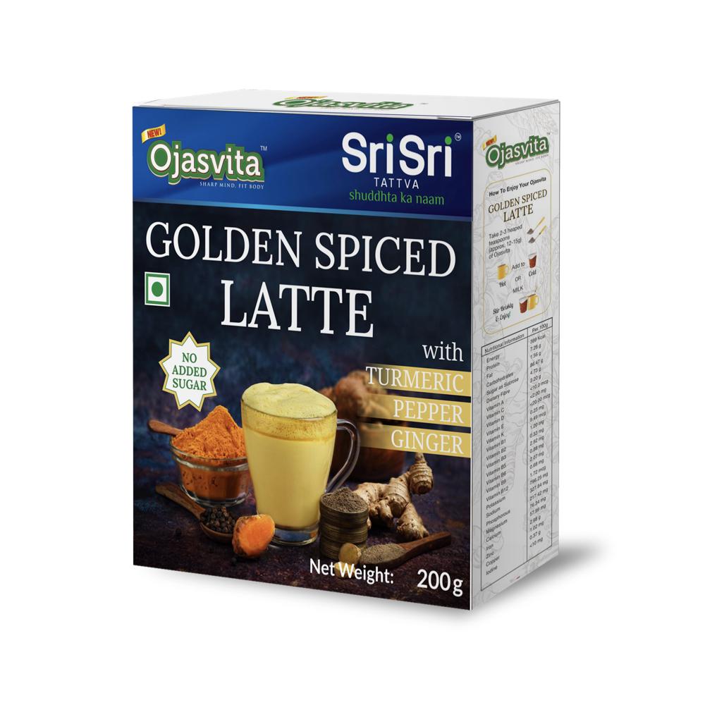 Golden Spiced Latte Ojasvita with Turmeric, Pepper and Ginger, 200 g 200g