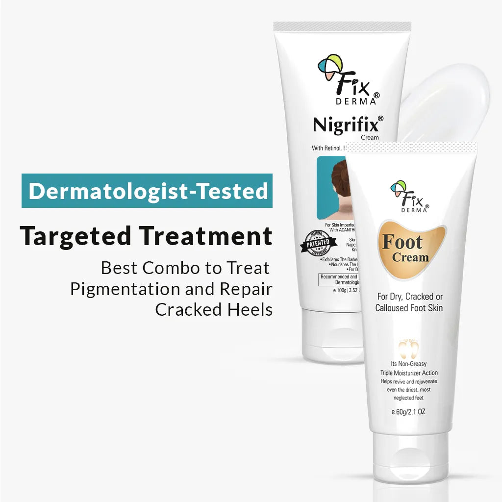 【Fixderma】 Nigrifix Cream & Foot Cream｜ニグリフィックス クリーム & フットクリーム｜160g