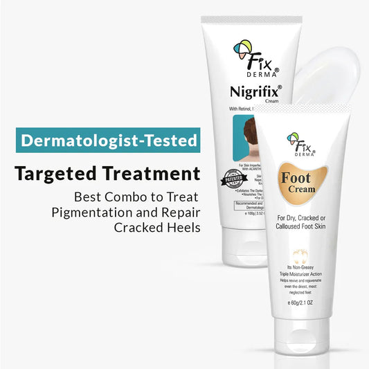 【Fixderma】 Nigrifix Cream & Foot Cream｜ニグリフィックス クリーム & フットクリーム｜160g