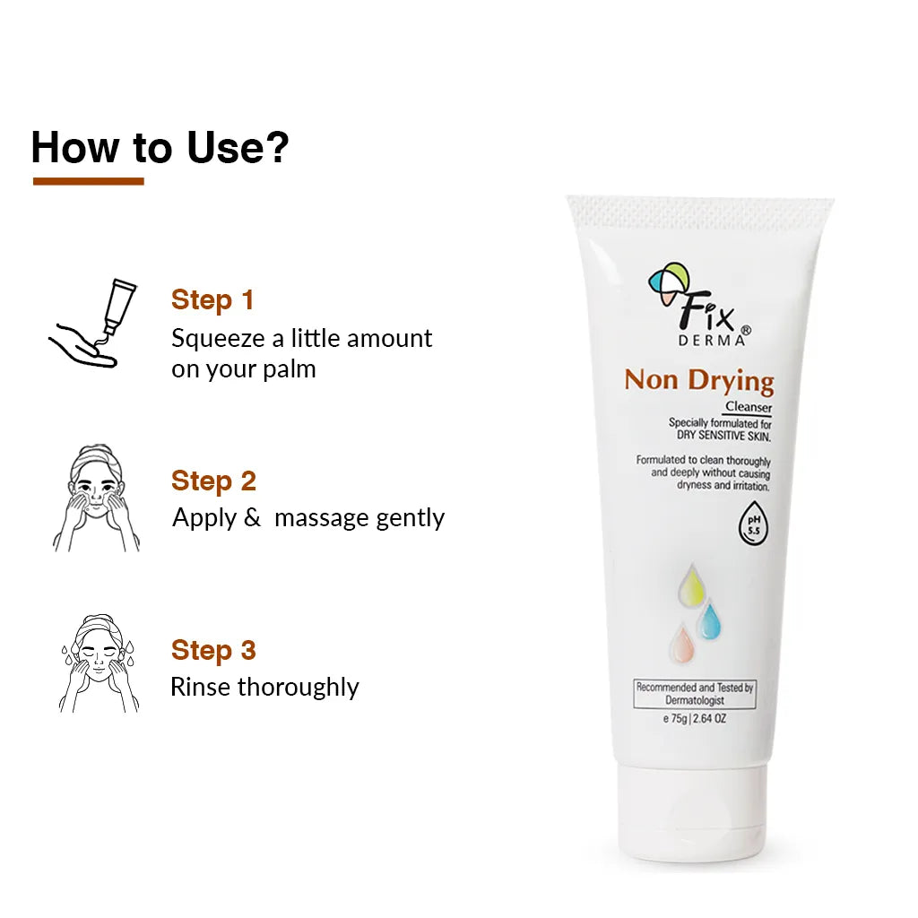 Non-Drying Cleanser - Face wash for Dry Skin 75g