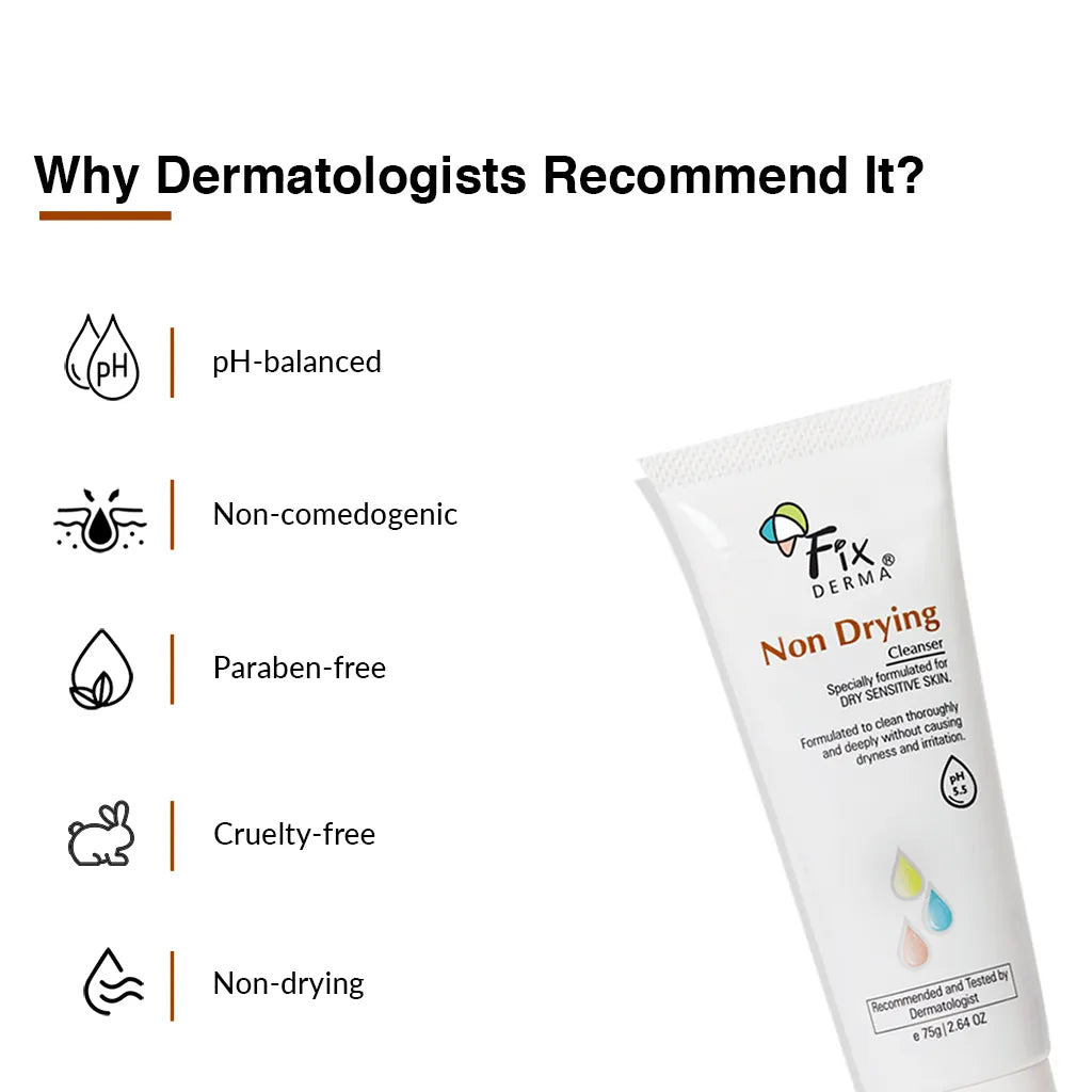 Non-Drying Cleanser - Face wash for Dry Skin 60g