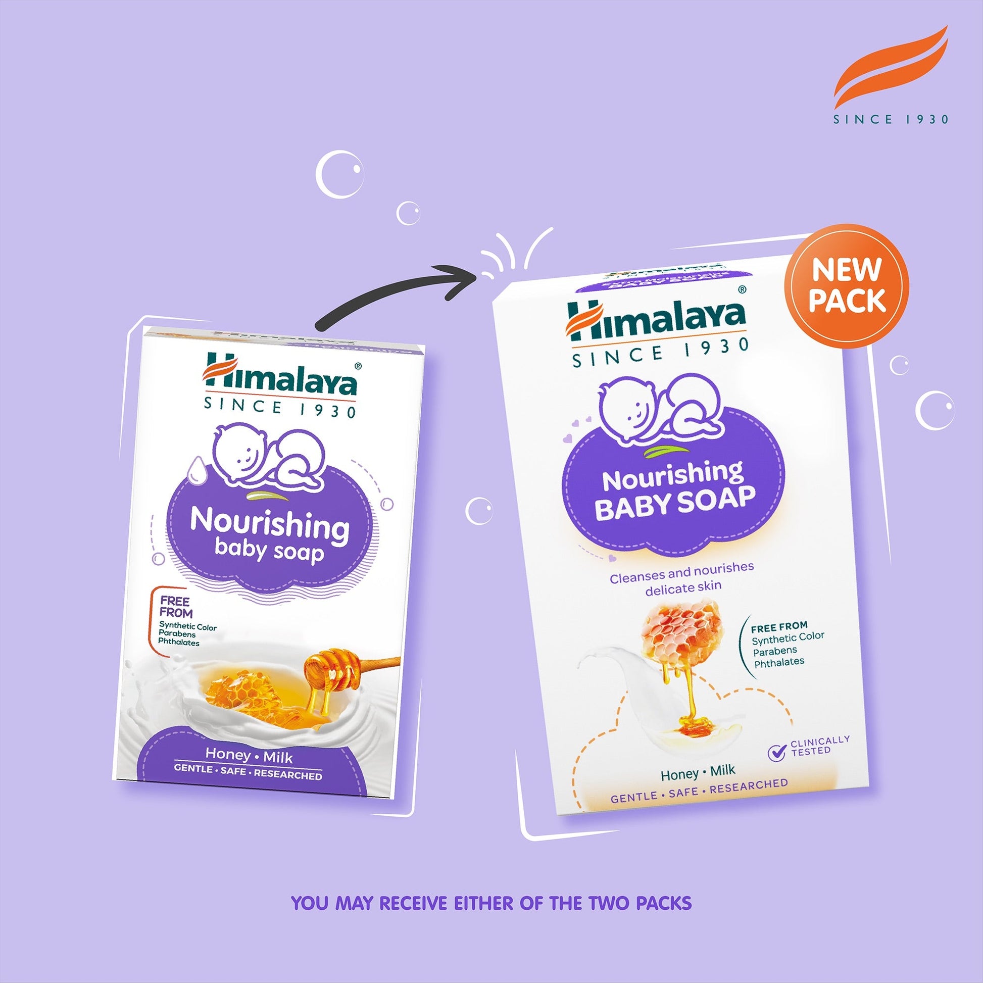 nourishing baby soap 125g