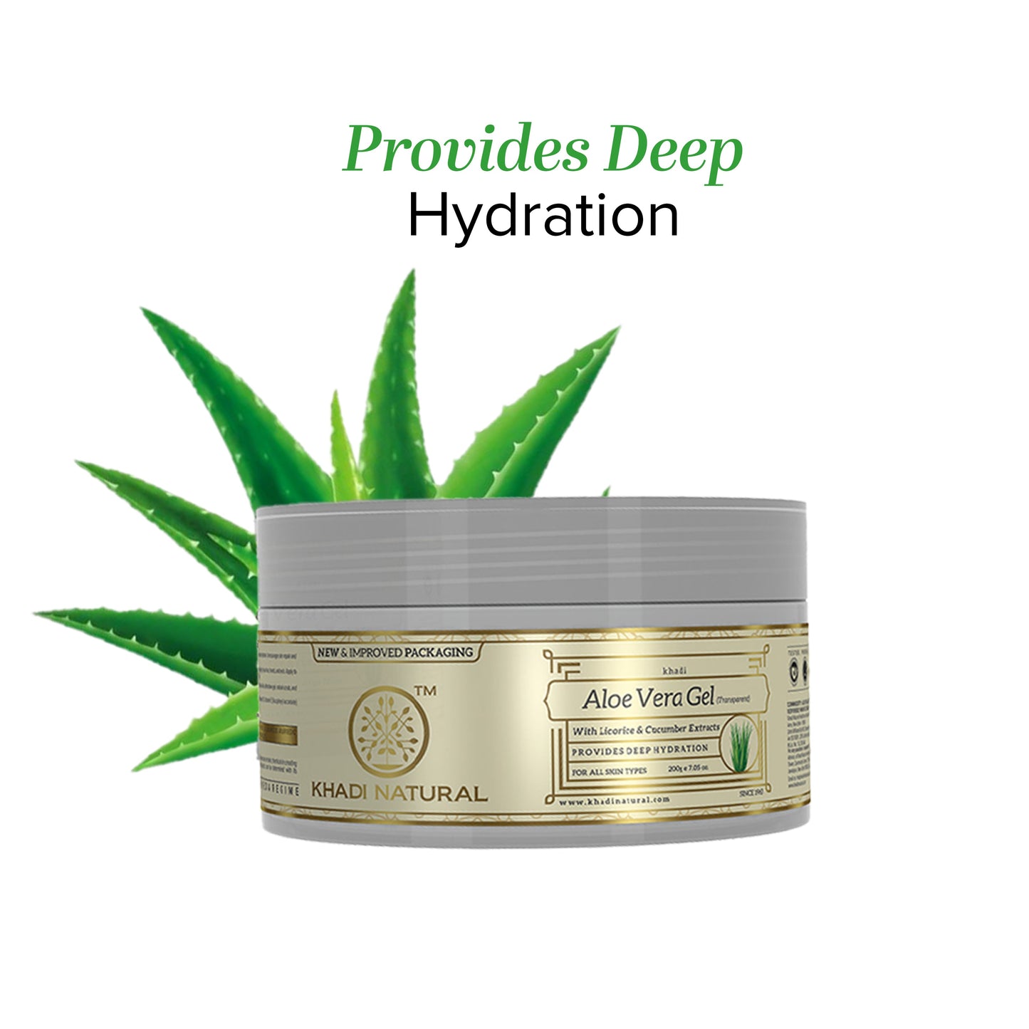 Aloevera Gel with Liqorice & Cucumber Extracts 200gm