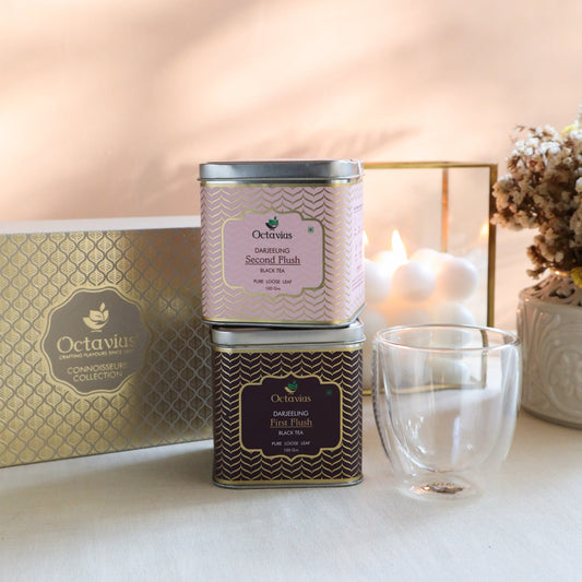 Connoiseurs Tea Collection - Darjeeling Selects -  Two Teas and a Teaware 850g