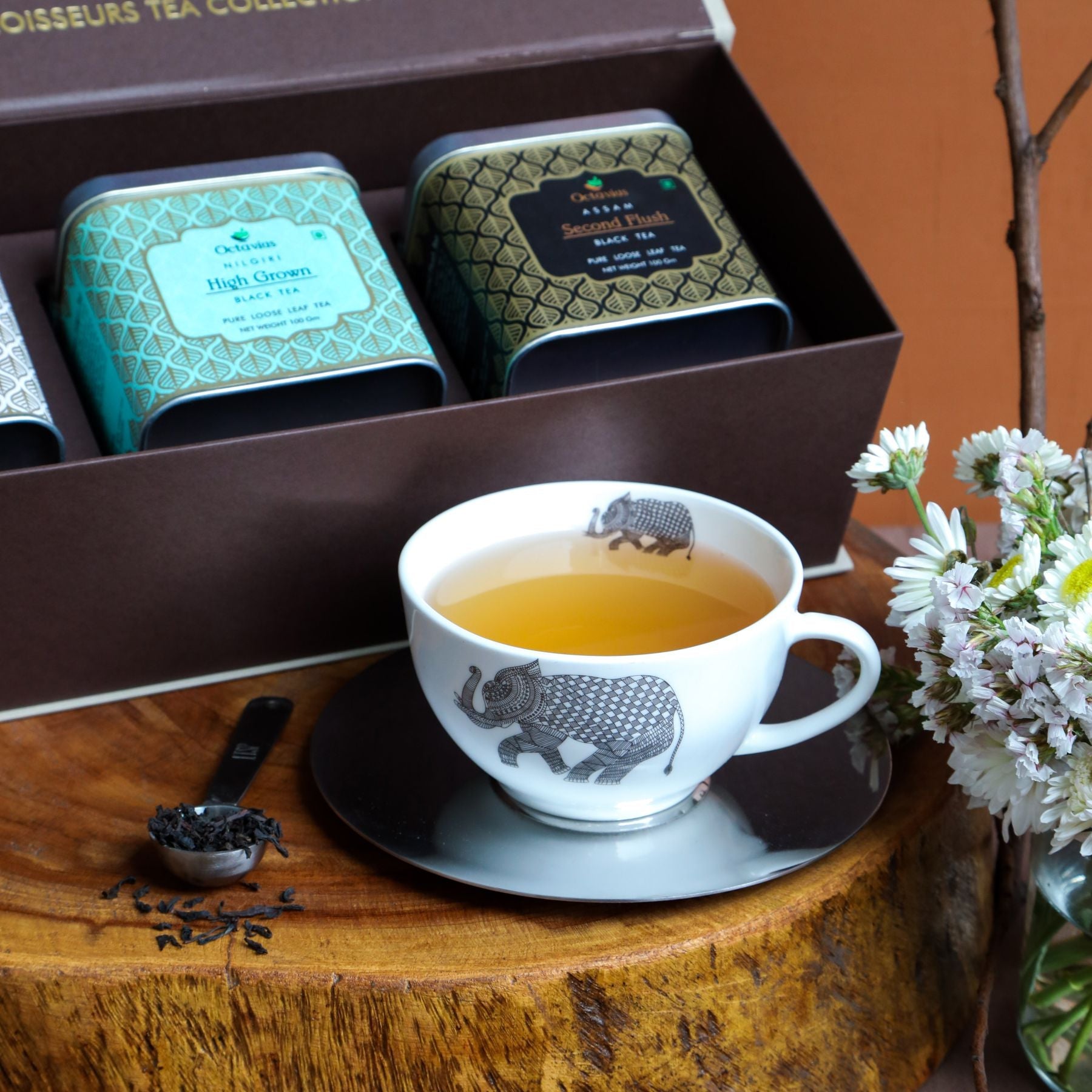 Connoisseurs Tea Collection - Indian Tea Assortment- Three Teas 950g