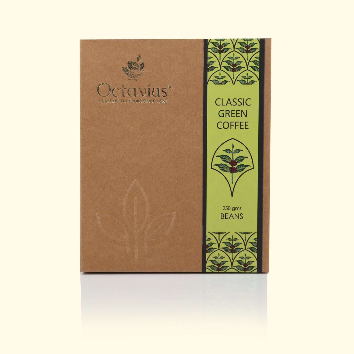 Classic Green Coffee Beans in Kraft Box - 250 gms 250g