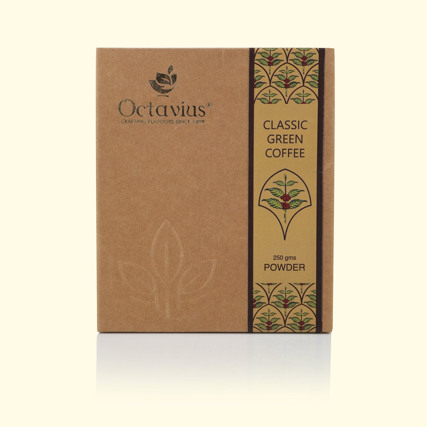 Classic Green Coffee Powder in Kraft Box - 250 Gms 250g