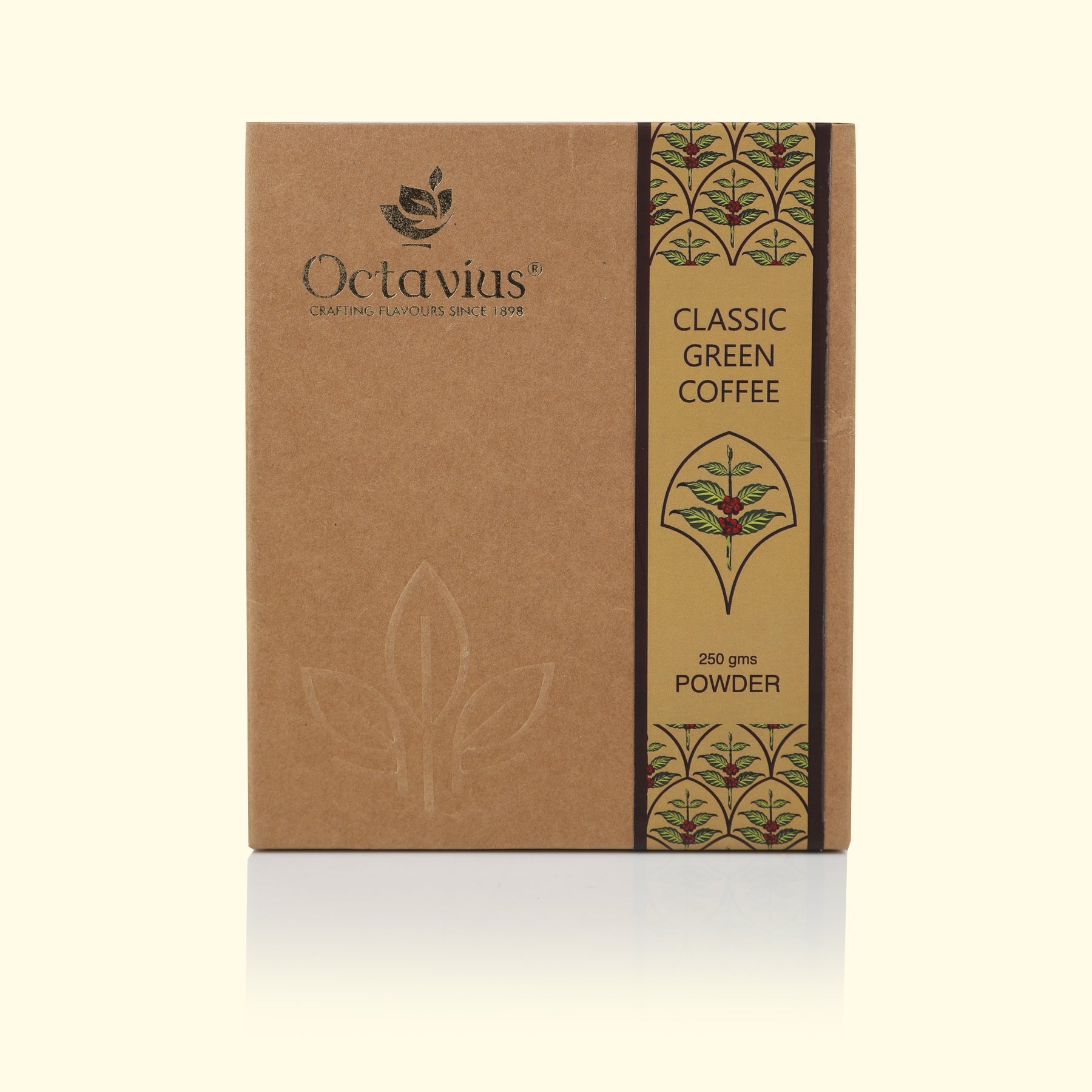Classic Green Coffee Powder in Kraft Box - 250 Gms 250g