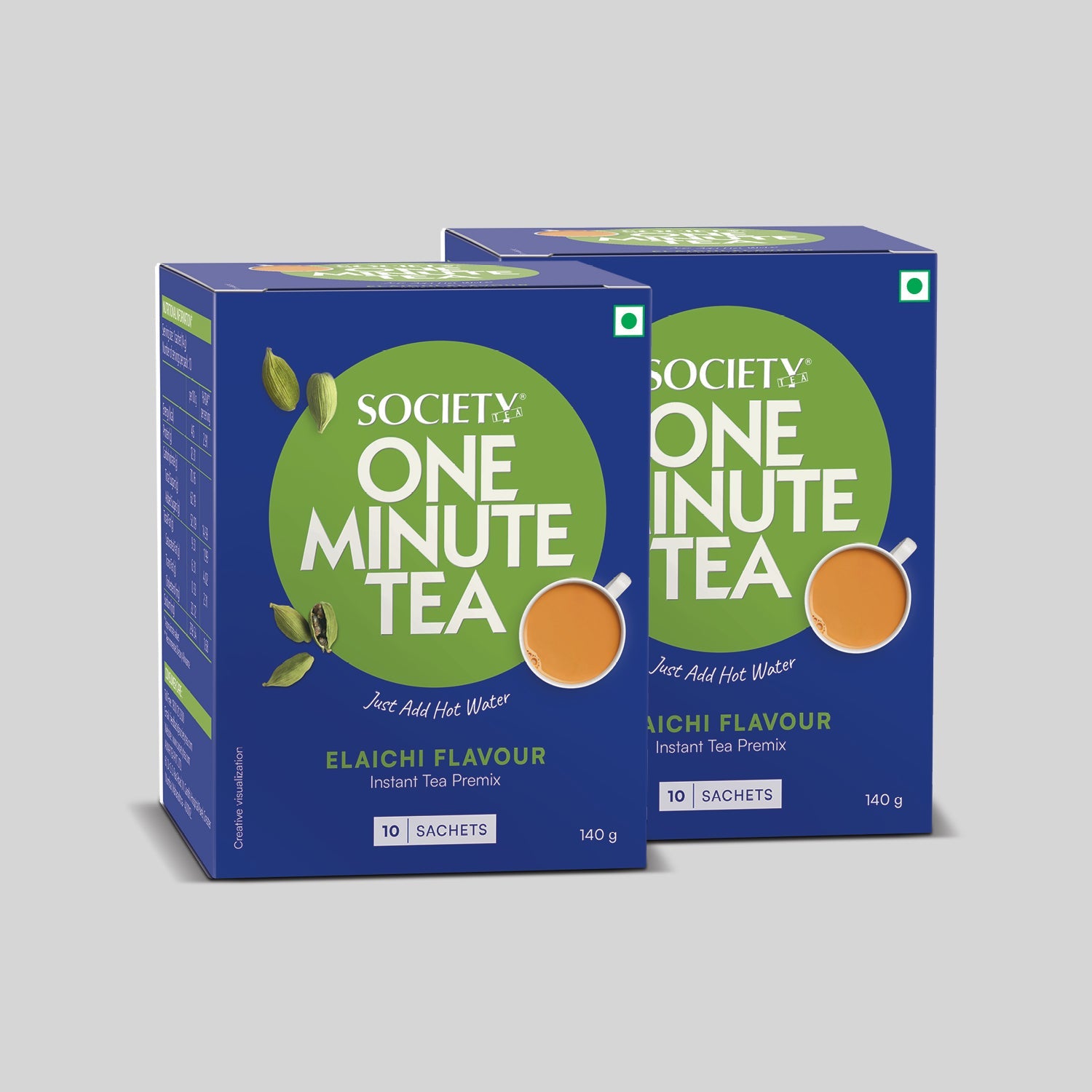 OMT Elaichi Premix - Pack of 2 140 g x 2