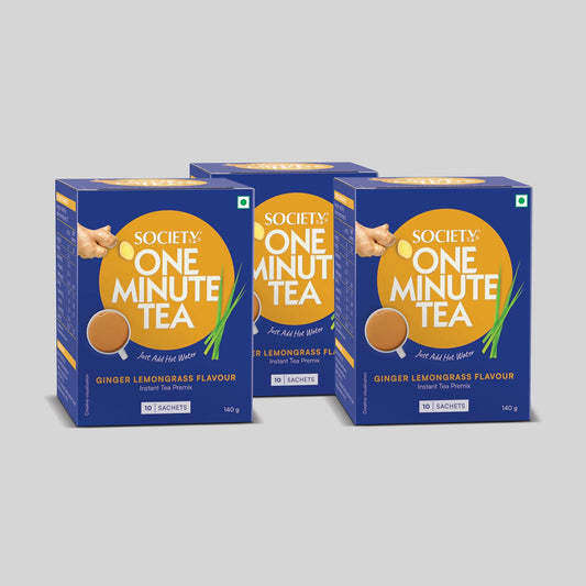 OMT Ginger Lemongrass Premix - Pack of 3 140 g x 3