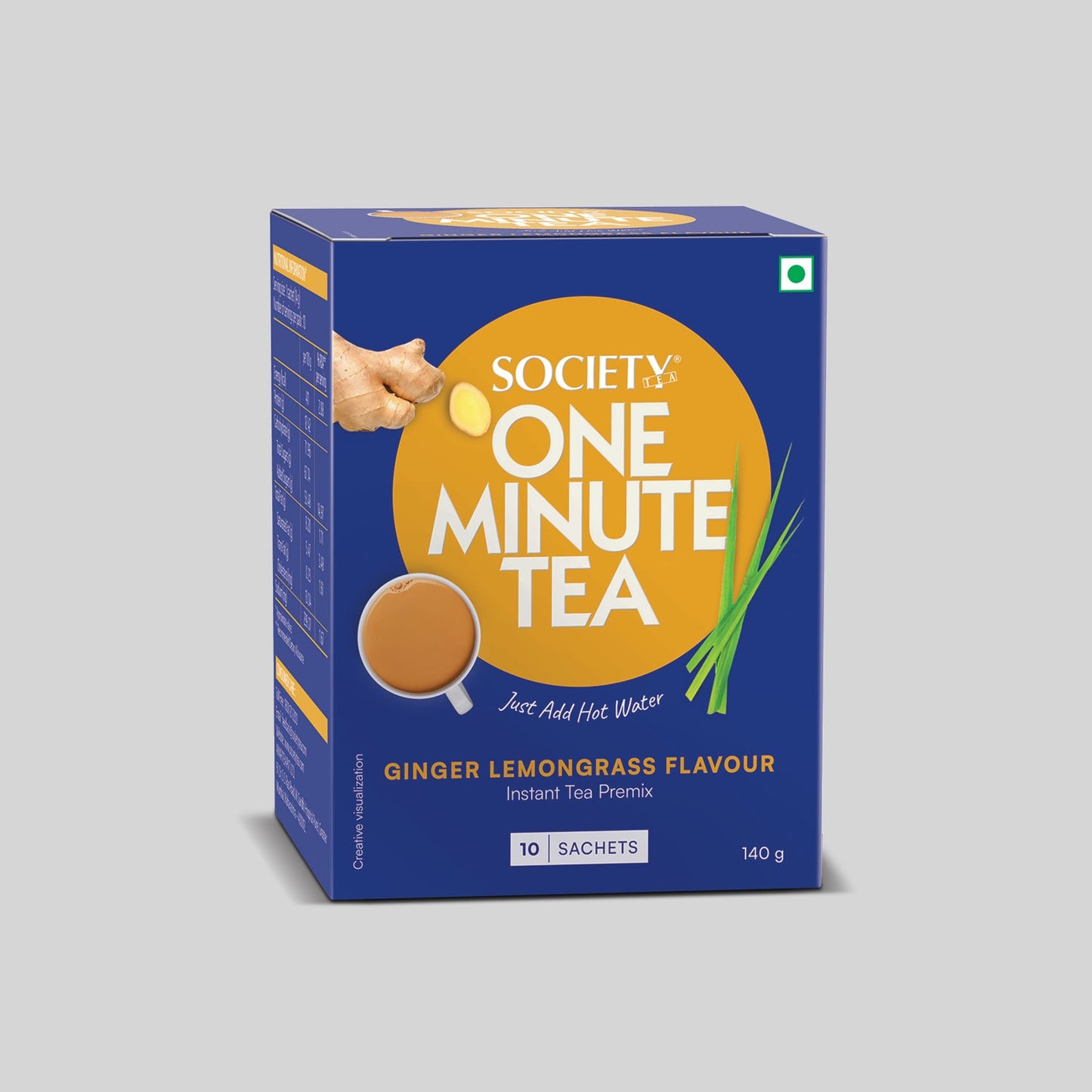 Society OMT Ginger Lemongrass Premix 14 g x 10 Sachets