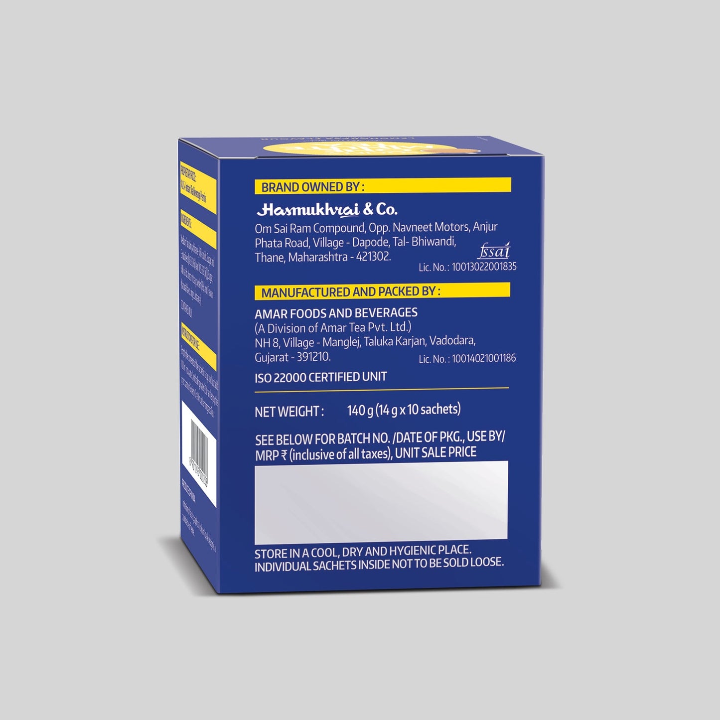 OMT Value Pack of 4 14 g x 40 Sachets