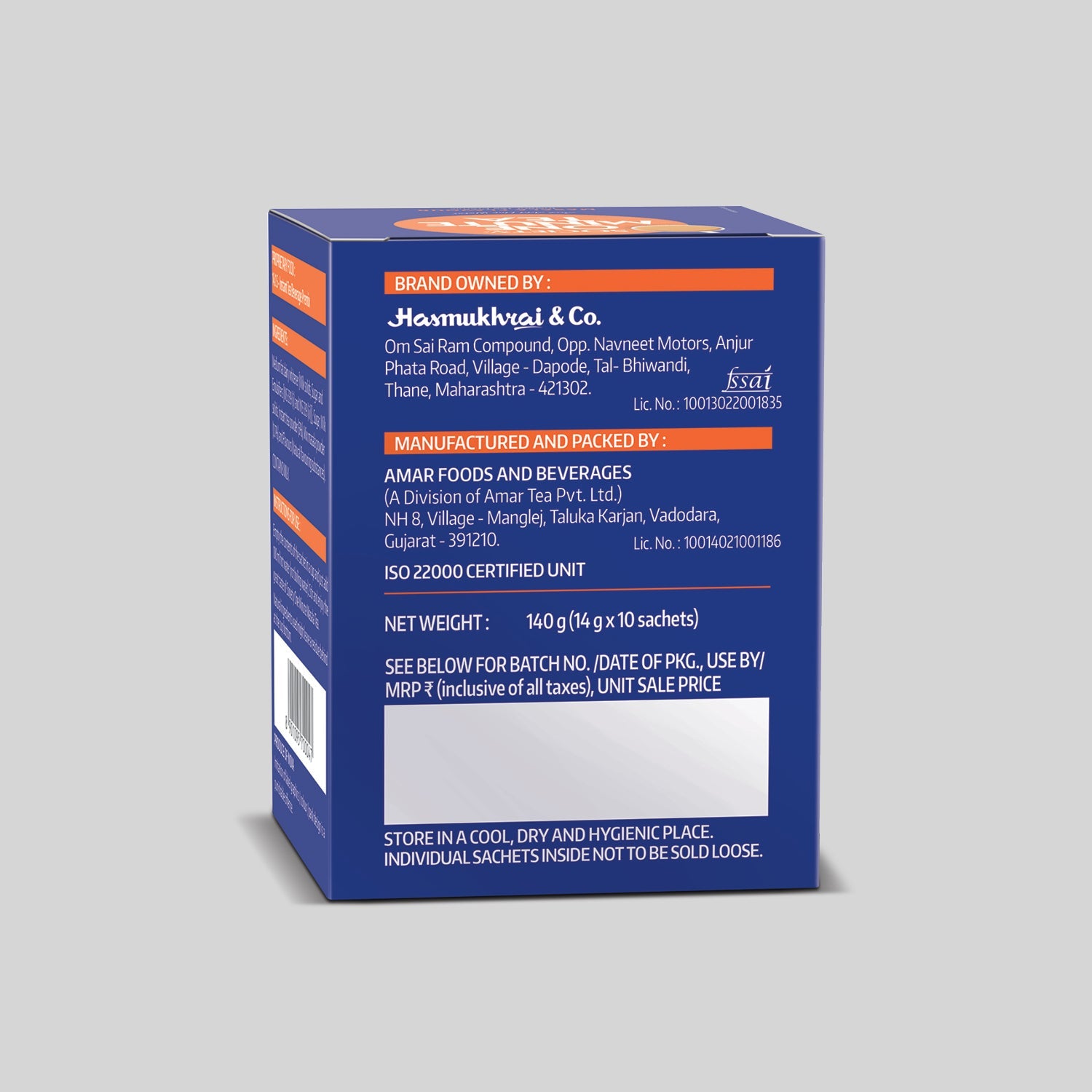 OMT Value Pack of 4 14 g x 40 Sachets