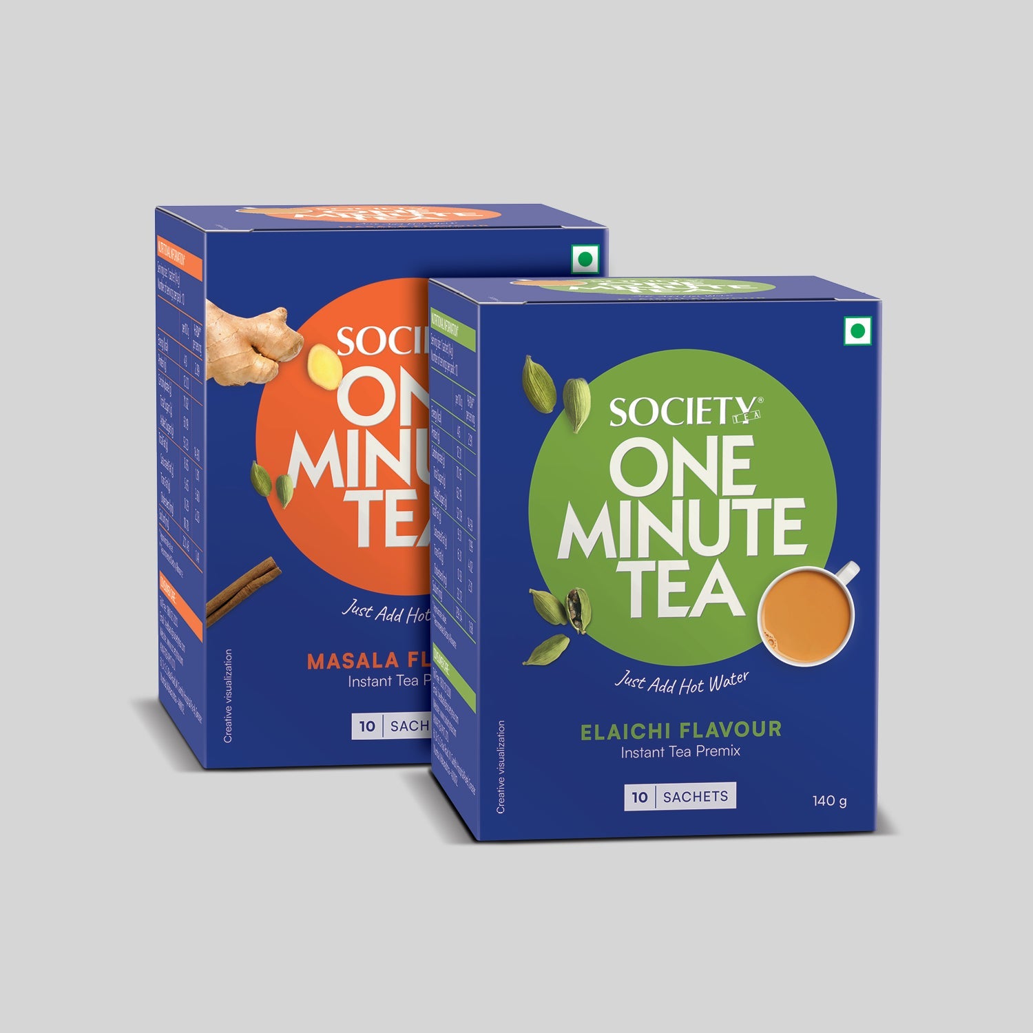 OMT Masala Premix + OMT Elaichi Premix 140 g x 2
