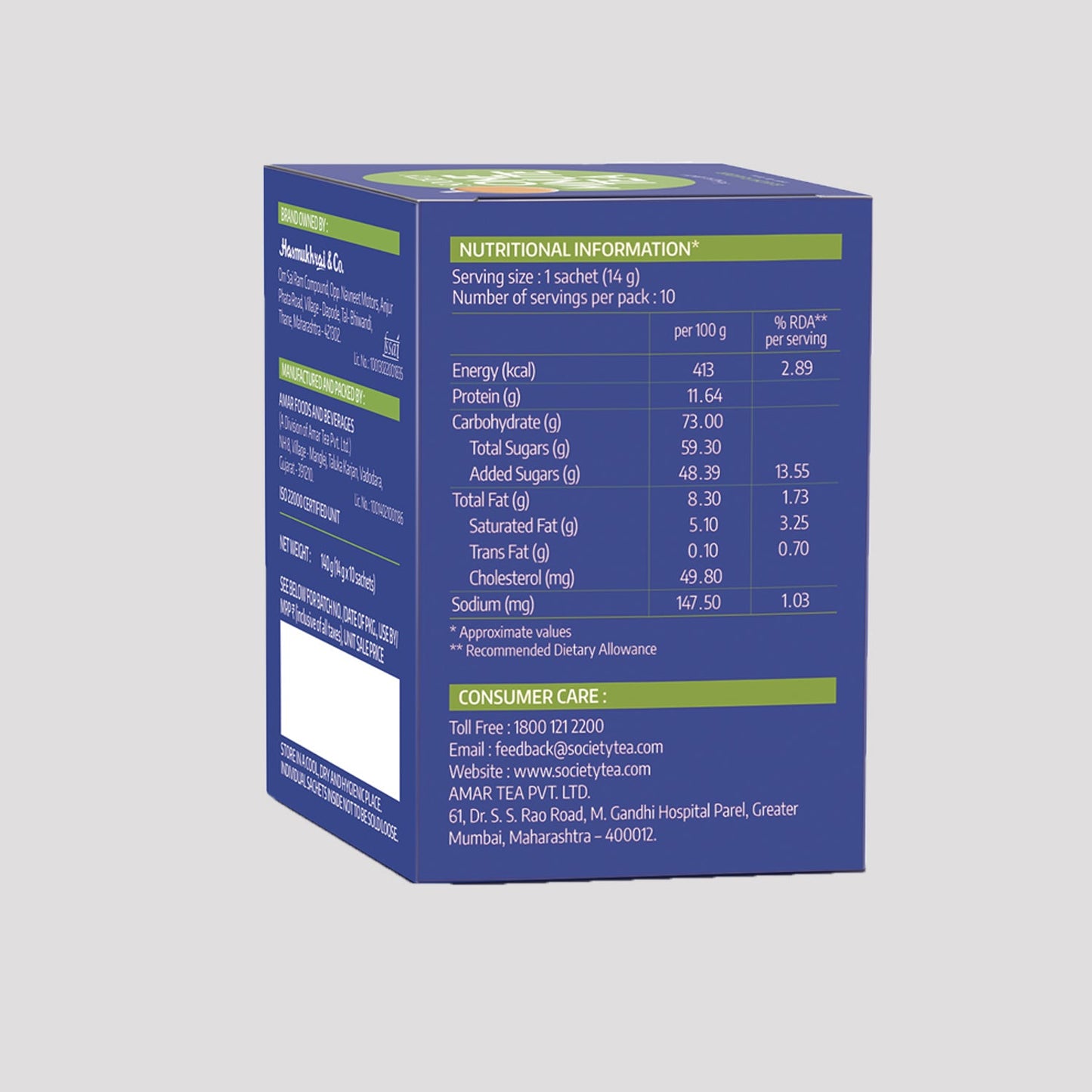 OMT Value Pack of 4 14 g x 40 Sachets