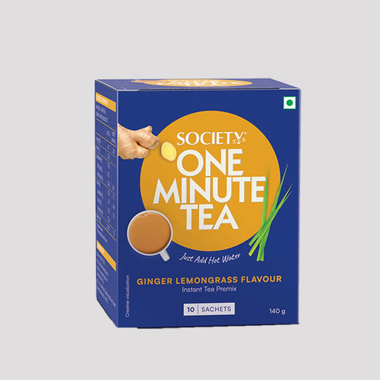 【Society Tea】 Society OMT Ginger Lemongrass Premix｜ワンミニッツティー ジンジャーレモングラスプレミックス｜14 g x 10 Sachets