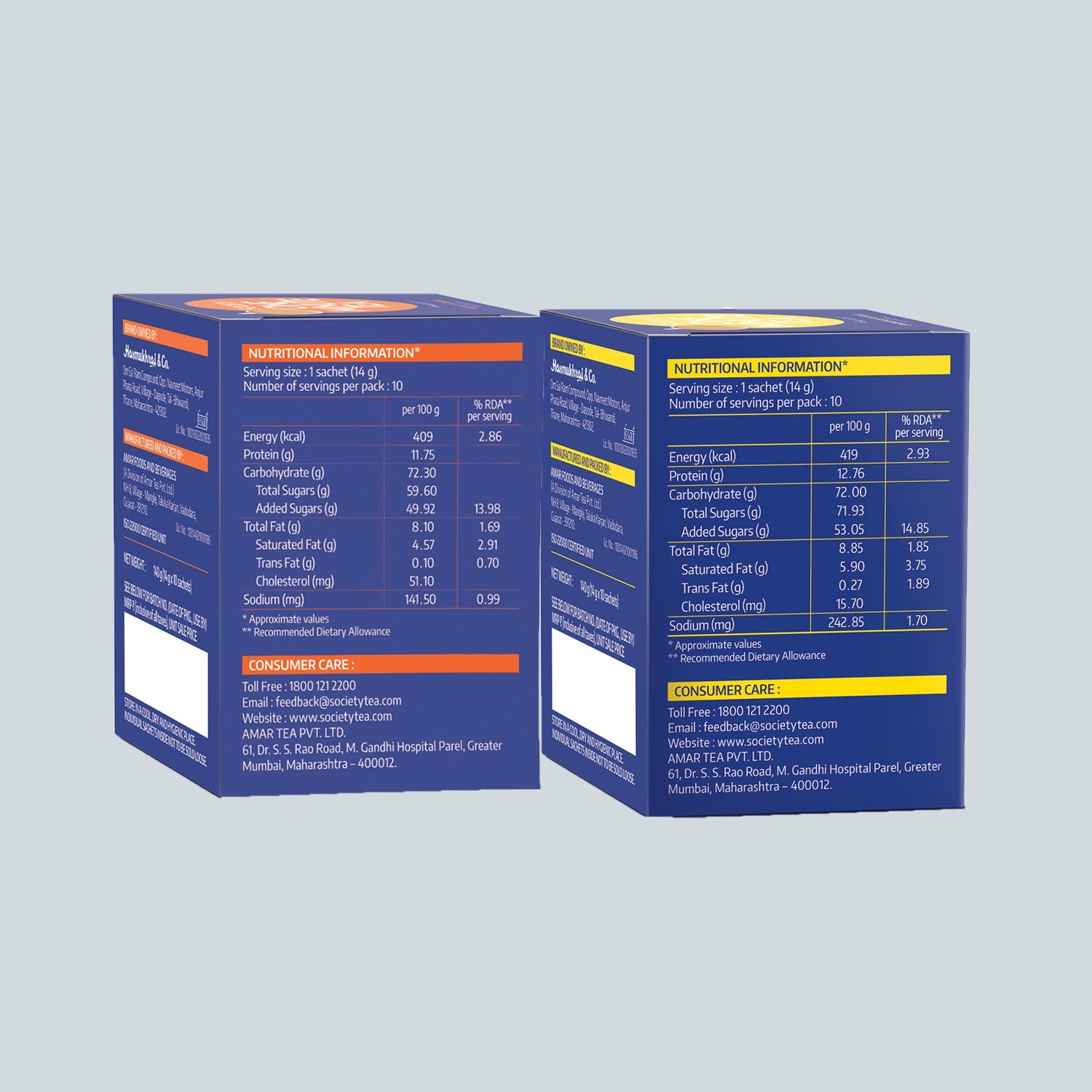 OMT Masala + OMT Lemongrass Premix 140 g x 2