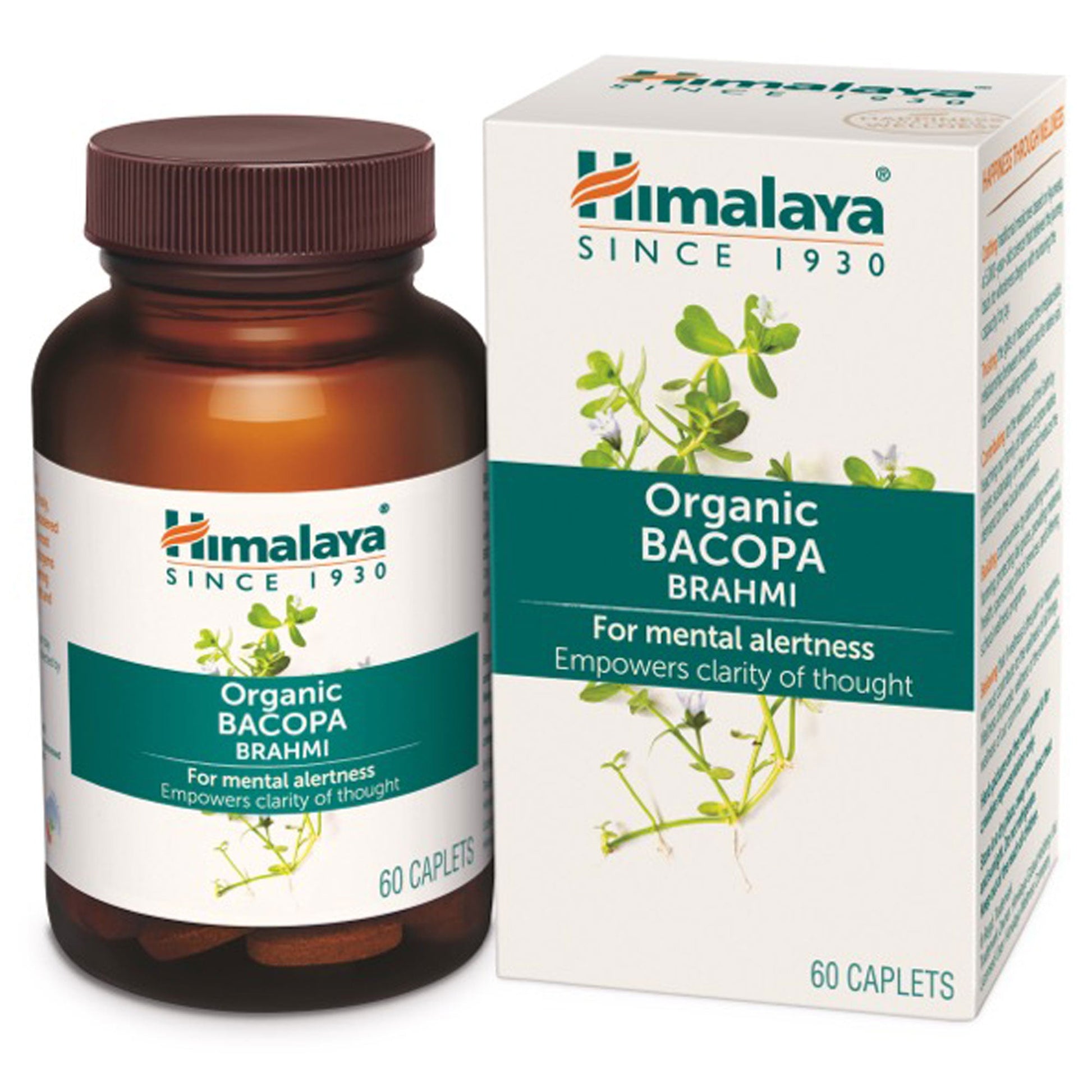 Organic Bacopa (Brahmi) Pack of 30