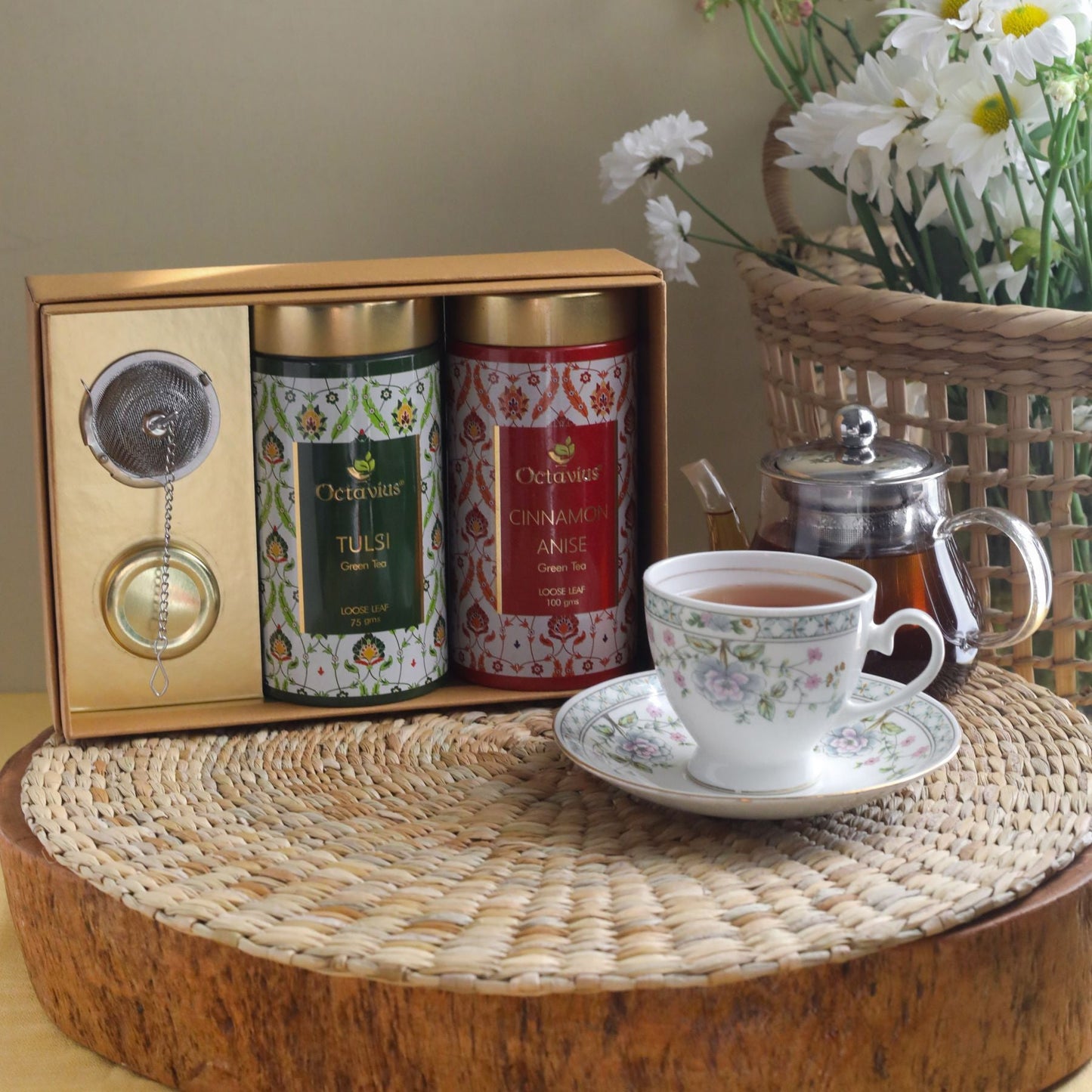 Tea Essentials-Immuni-Teas (Tulsi & Cinnamon Anise Green Tea) 900g