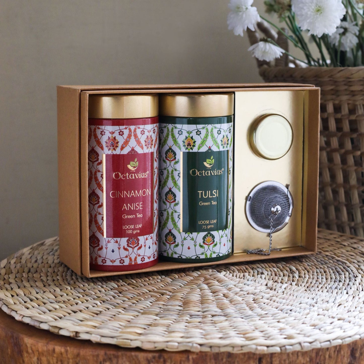 Tea Essentials-Immuni-Teas (Tulsi & Cinnamon Anise Green Tea) 900g