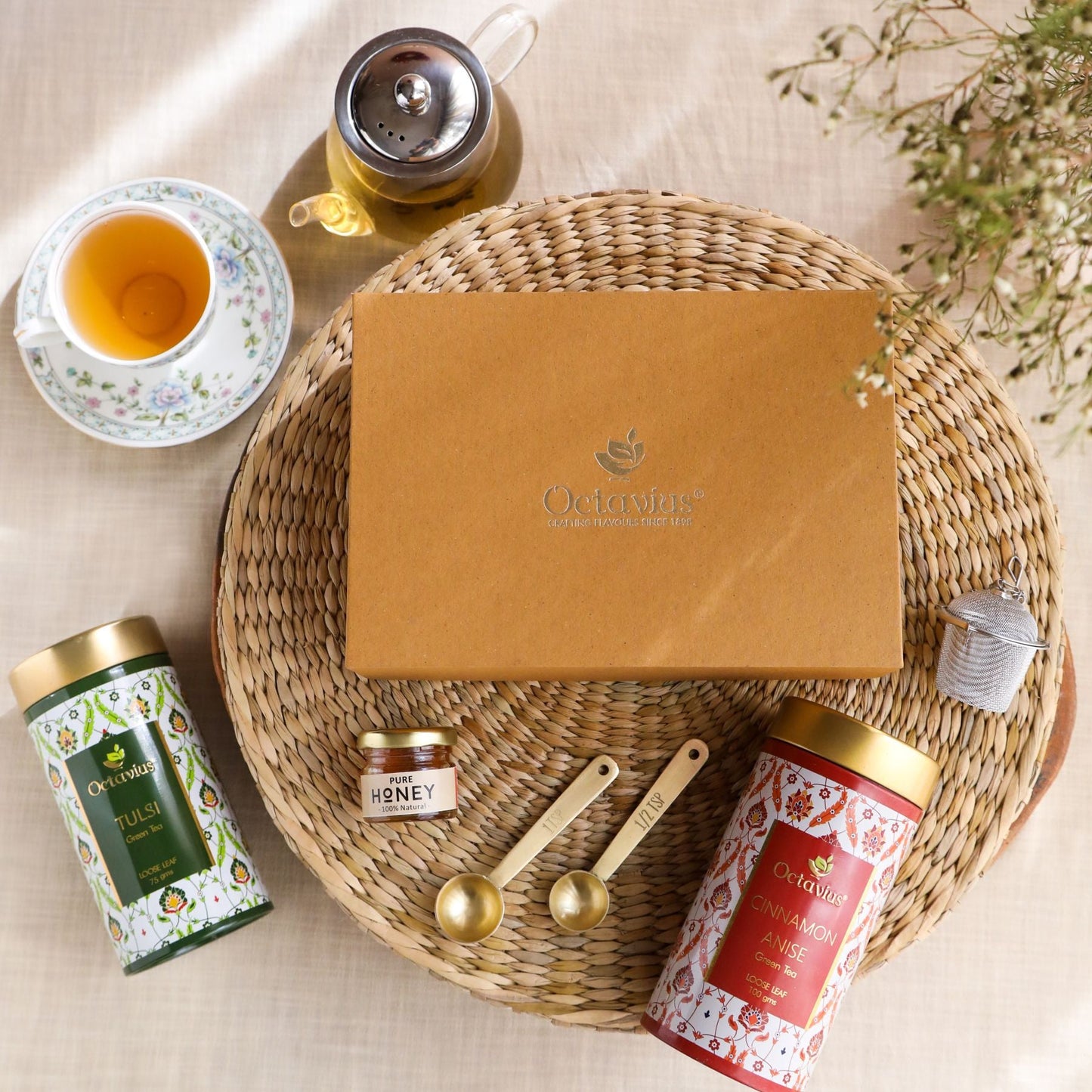 Tea Essentials-Immuni-Teas (Tulsi & Cinnamon Anise Green Tea) 900g