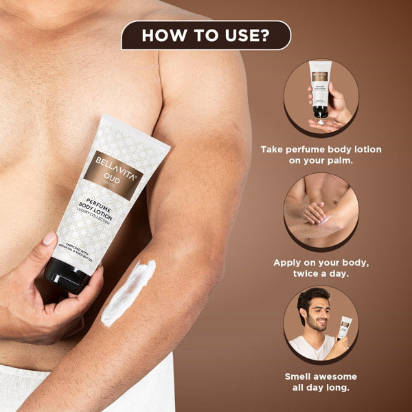 OUD WHITE Perfume Body Lotion - 200ml 200ml