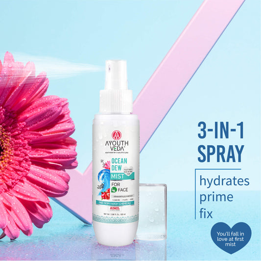 【Ayouthveda】 Ocean Dew Mist to keep your skin hydrated all day 100ml｜オーシャン デュー ミスト｜100ml