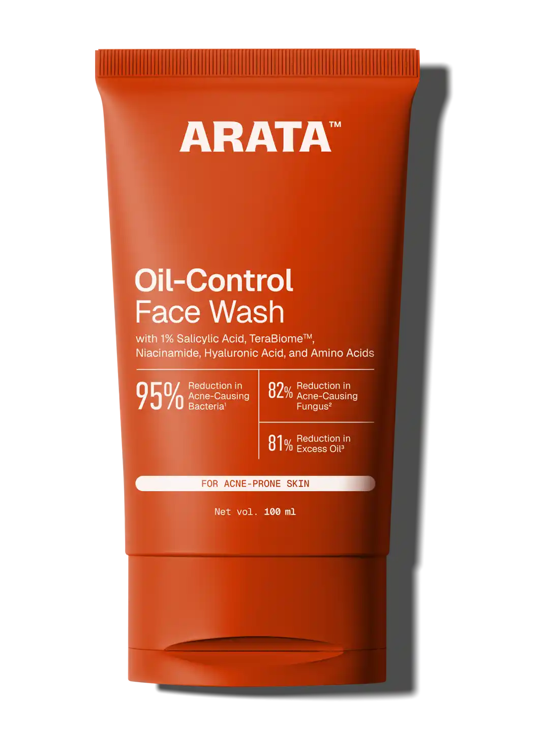 【Arata】 Oil-Control Face Wash - 100 ml｜オイルコントロール フェイスウォッシュ｜100 ml