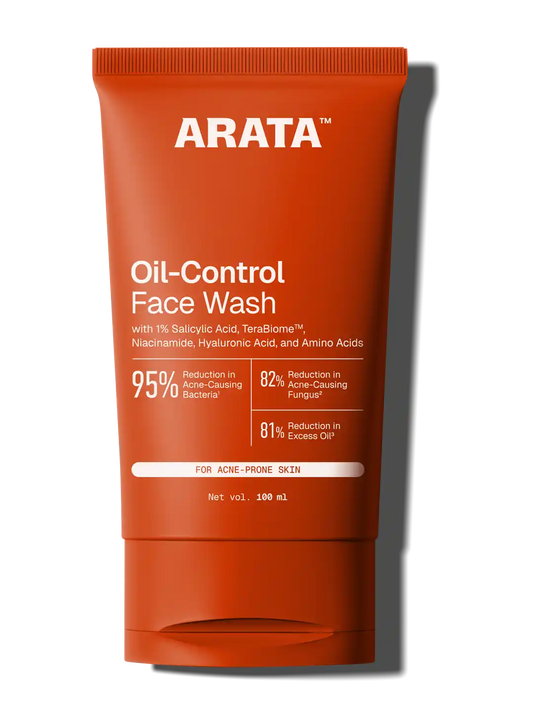 【Arata】 Oil-Control Face Wash - 100 ml｜オイルコントロール フェイスウォッシュ｜100 ml