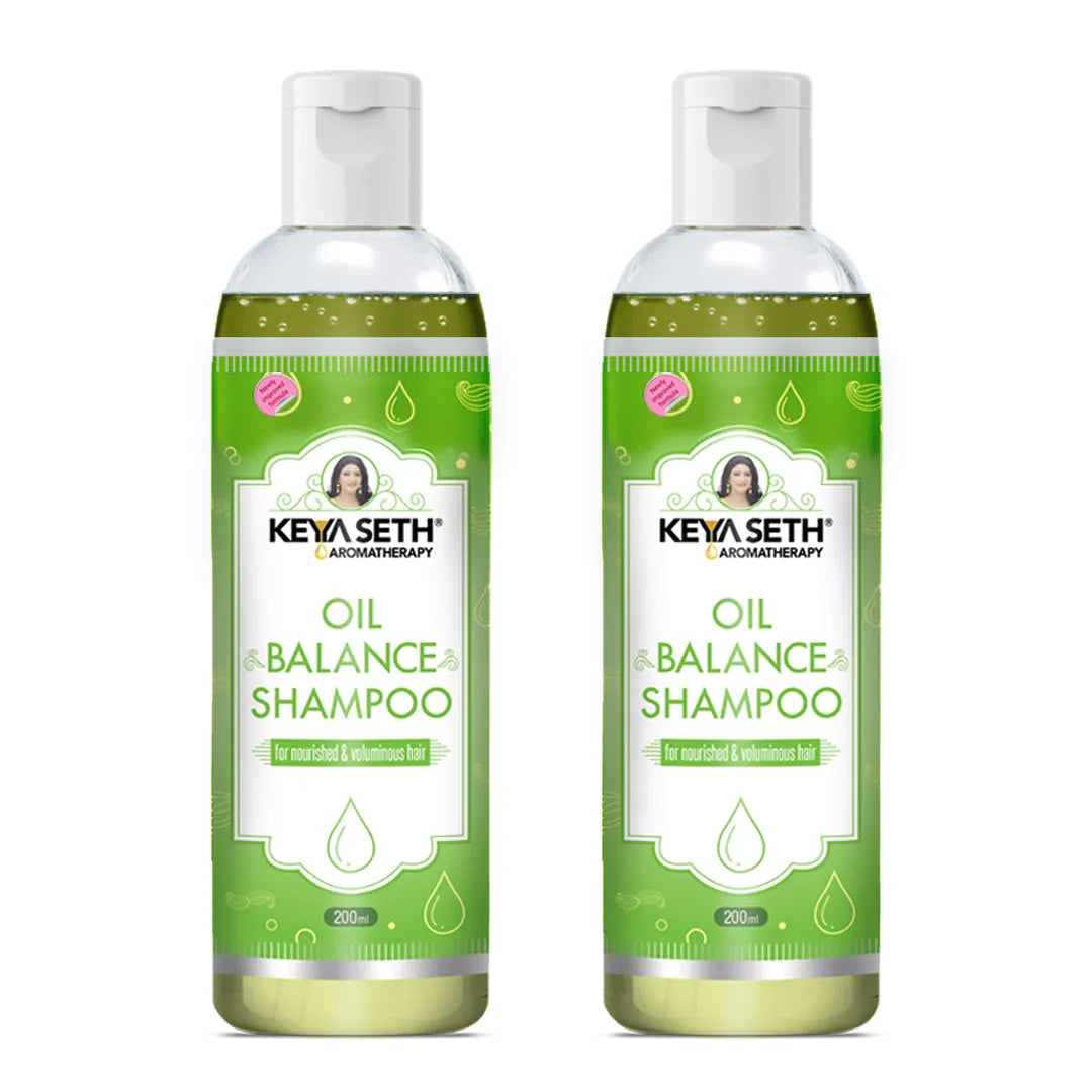 Oil Balance Shampoo for Oily Scalp,Anti-Dandruff,Makes Hair Bouncy & Volume Boost for Thin Hair with Pro -Vitamin B5 & Essential of Lemon & Lavender 200ml