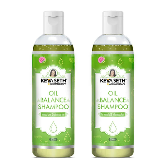 Oil Balance Shampoo for Oily Scalp,Anti-Dandruff,Makes Hair Bouncy & Volume Boost for Thin Hair with Pro -Vitamin B5 & Essential of Lemon & Lavender 400ml
