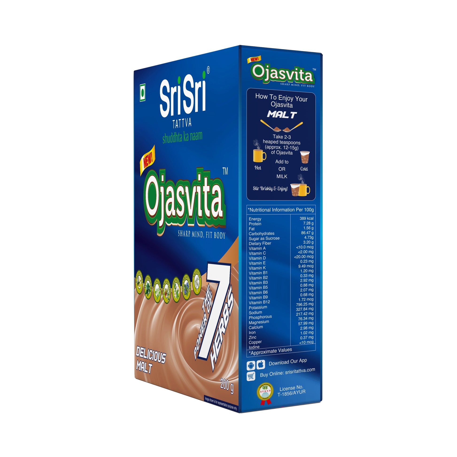 Malt Ojasvita - Sharp Mind & Fit Body, 200 g 200g