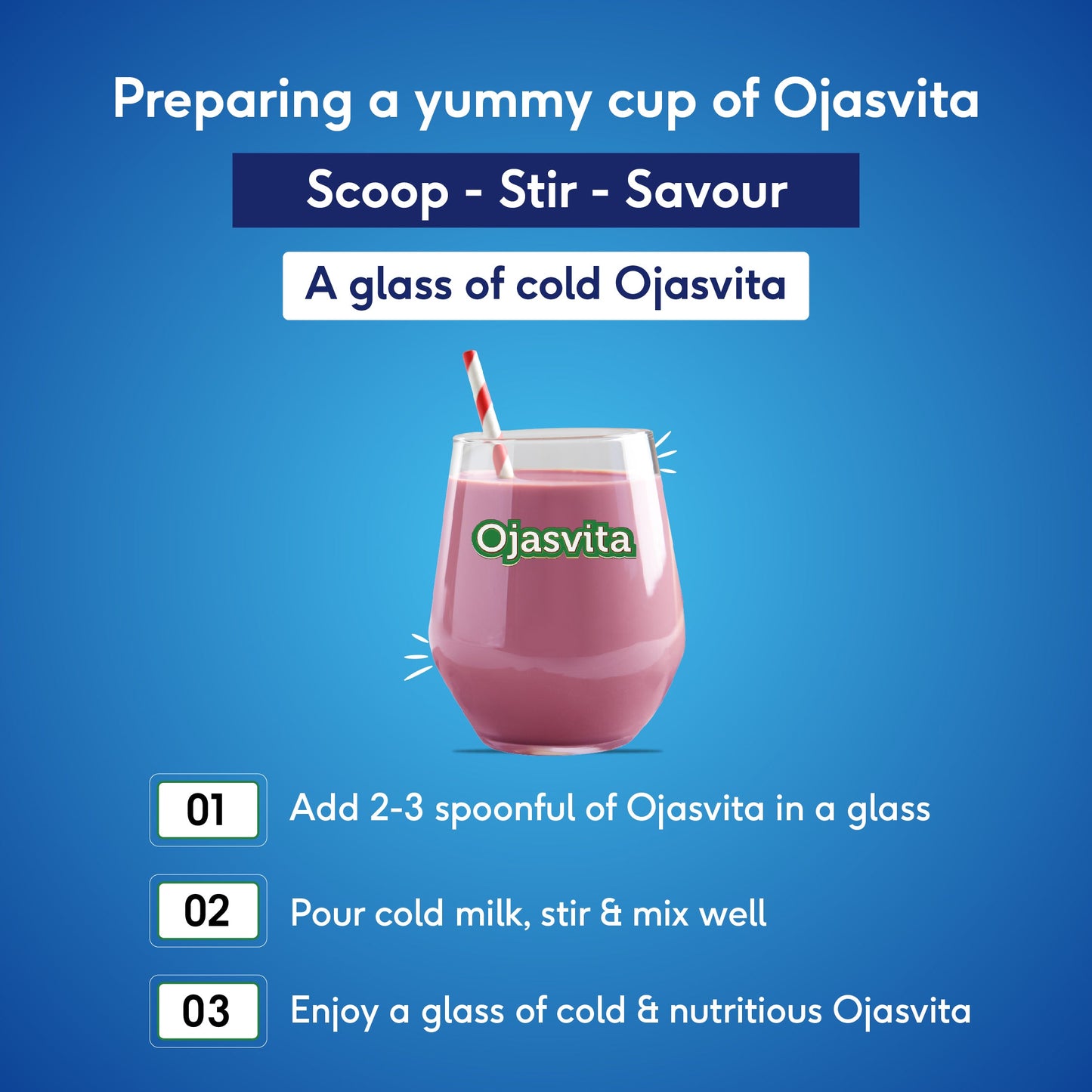 Strawberry Ojasvita  - Sharp Mind & Fit Body, 15 g 15g
