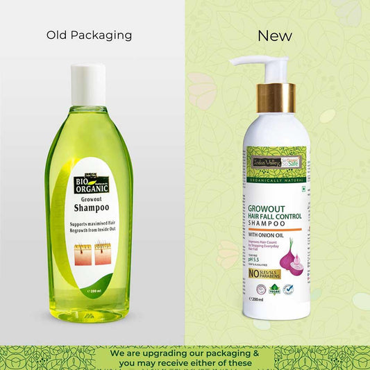 【Indus Valley】 Nourishing Hair Shampoo for natural hair care & nourishment｜グロウアウト ヘアシャンプー｜Shampoo 200ml（シャンプー200ml）