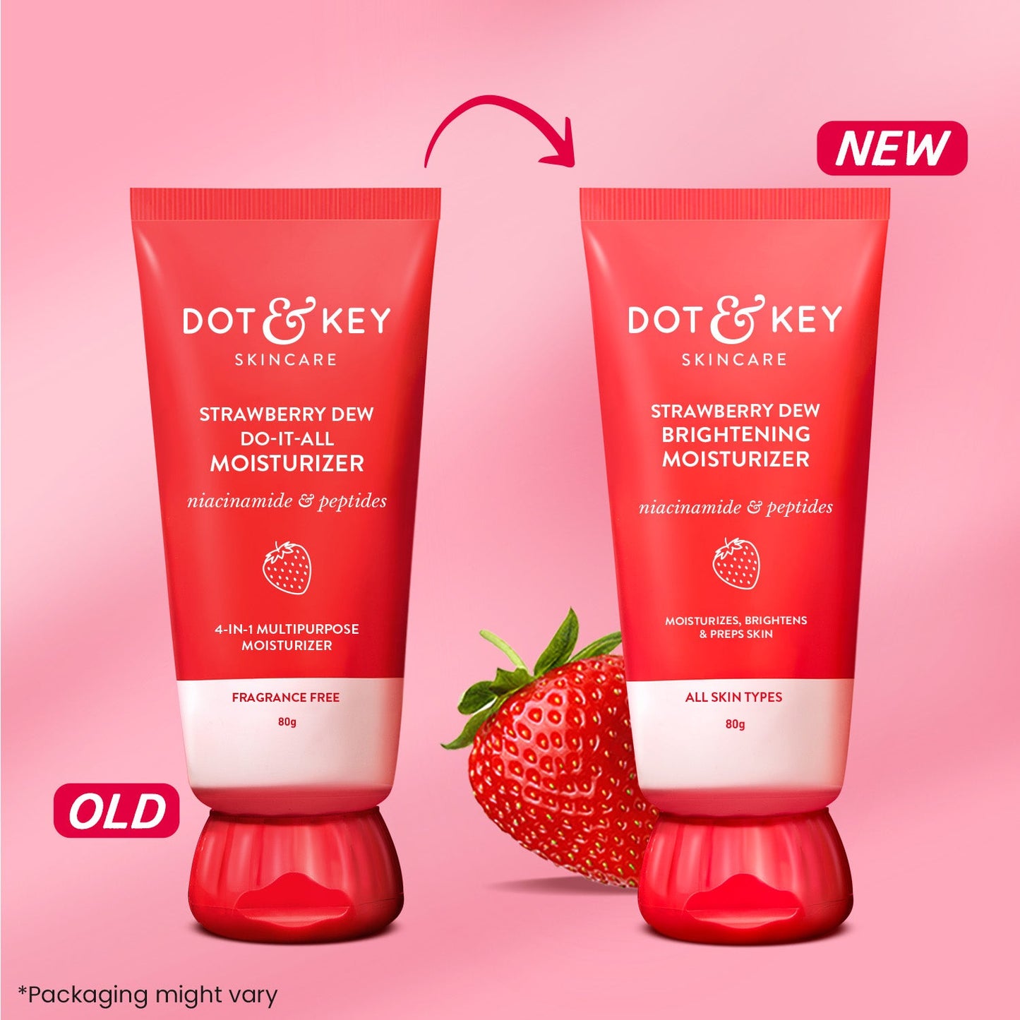 Strawberry + Niacinamide Moisturizer 80g