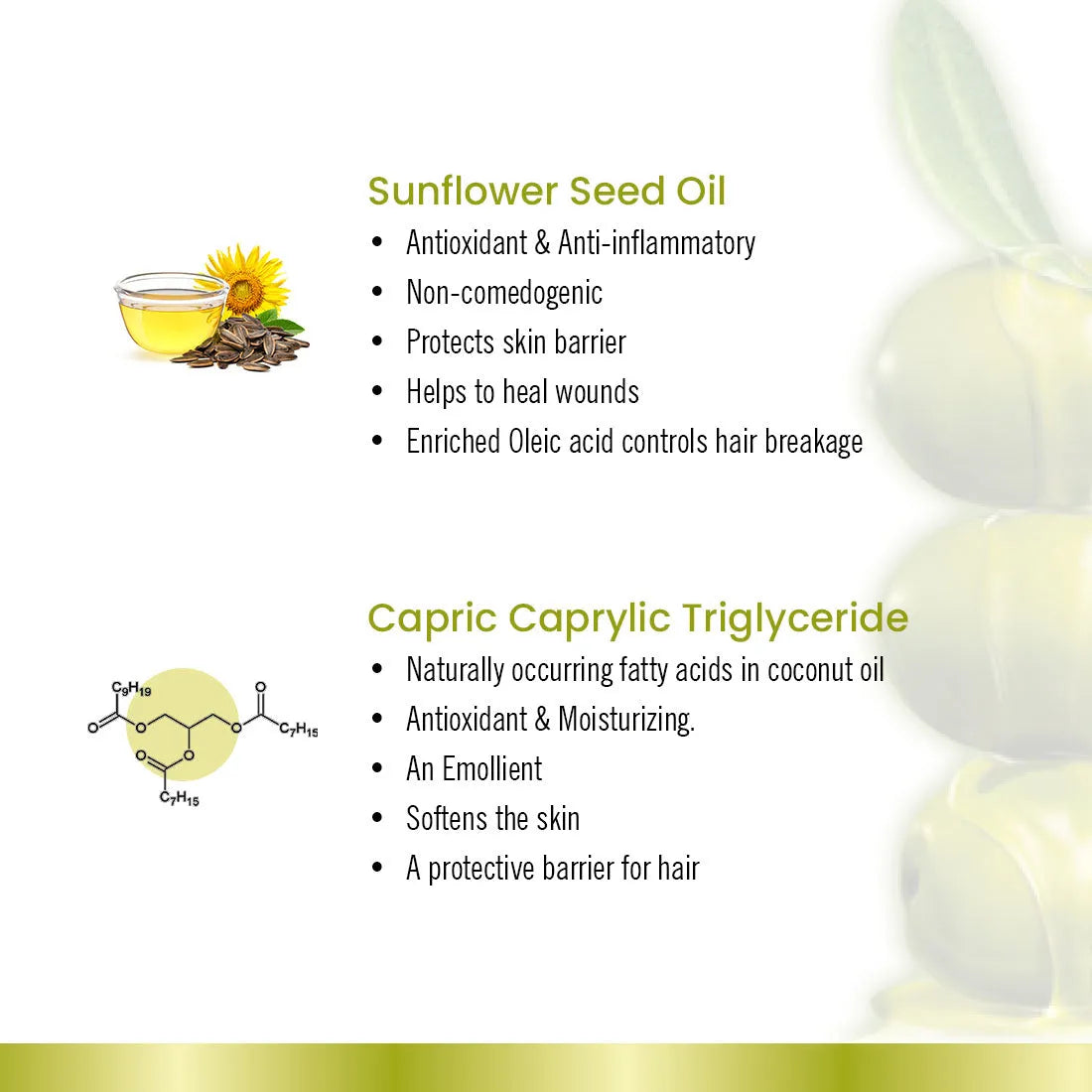 Olive Body Oil, Quick Absorbing Non-Sticky Nourishment I Hair & Skin, Daily Use After Bath Massage Oil I Pure Olive & Essential Oils Enriched 400ml