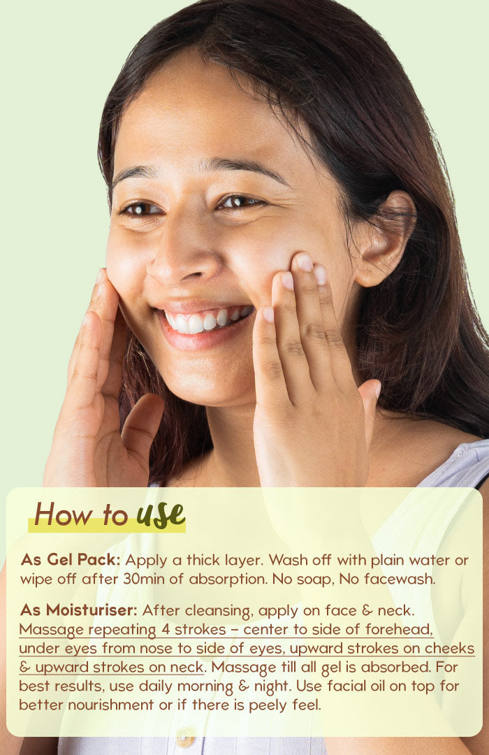 Fresh Olive Vit-E Night Gel Face Pack 80g × 1