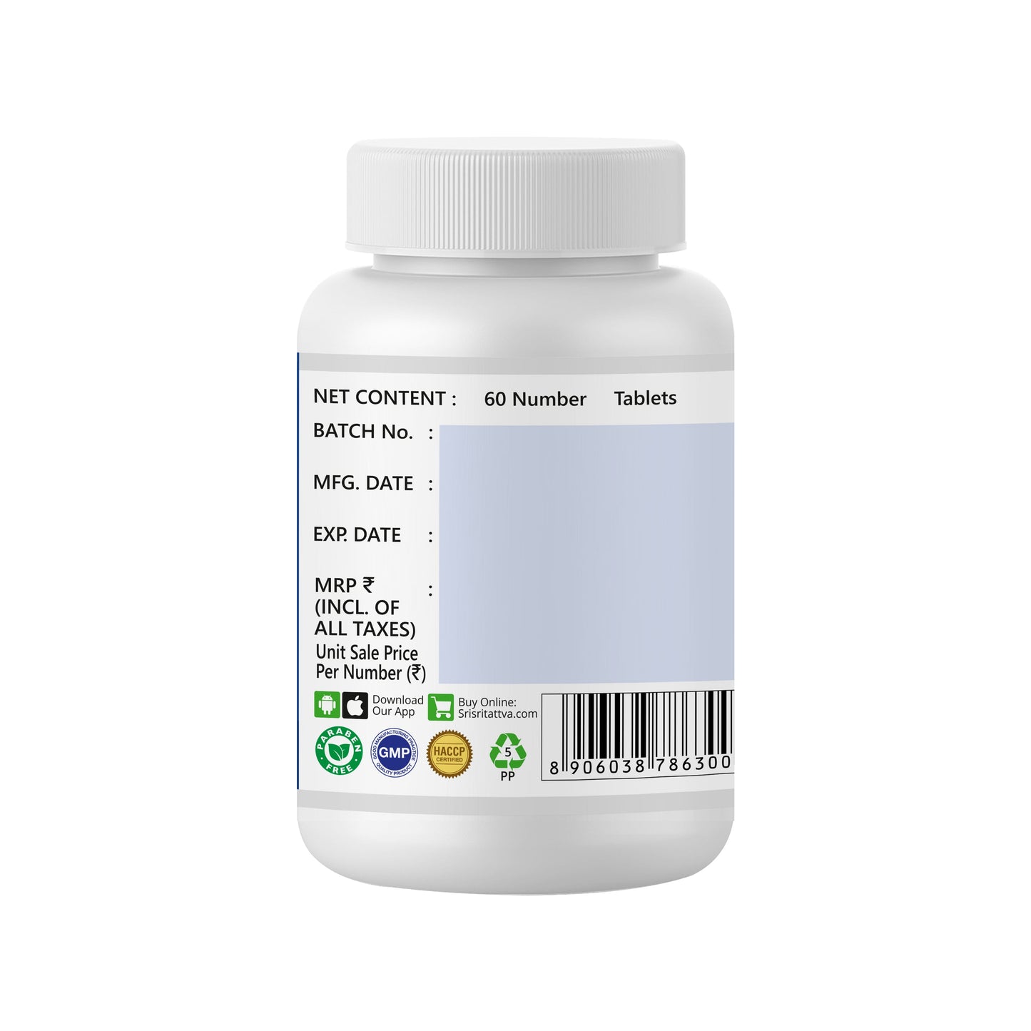 Oorja Forte | A Wonderful Blend Of Rejuvenating Ayurvedic Herbs To Improve Stamina & Relieve Fatigue | 60 Tabs, 500 mg 500mg