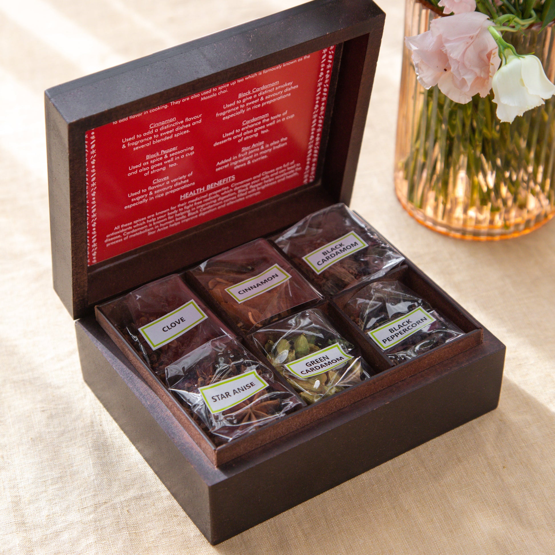 Indian Spice Collection-6 Assorted Indian Whole Spices 150 gms 150g