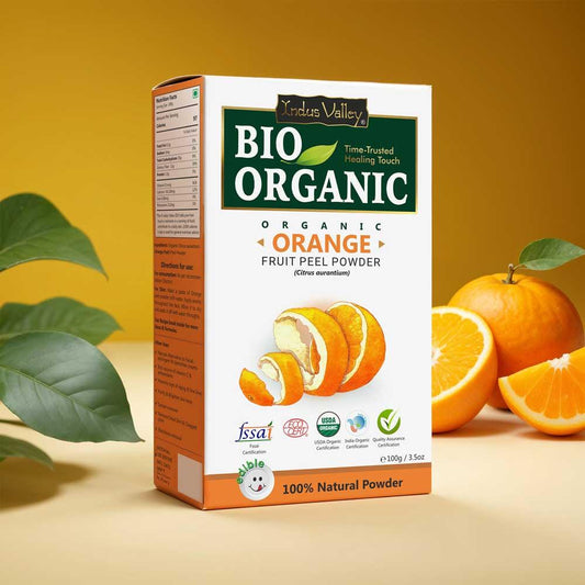 Bio Organic Orange Fruit Peel Powder 100g