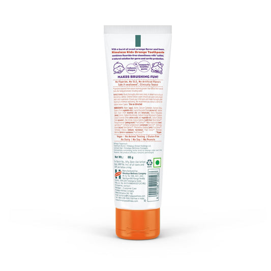 Himalaya Kids Orange Toothpaste 80g