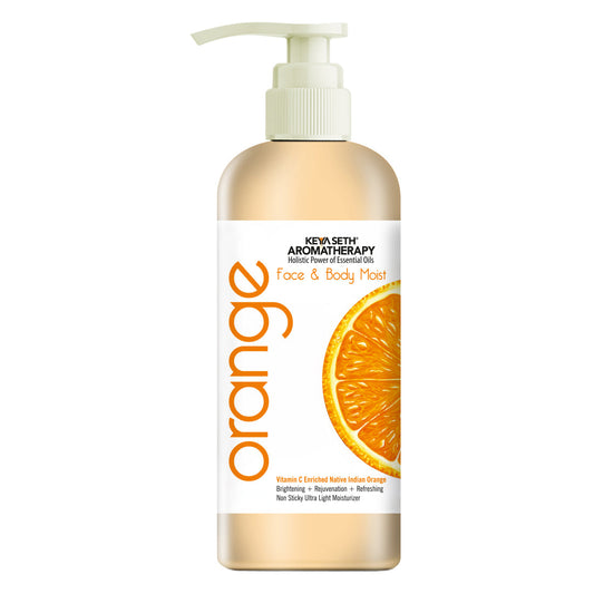 Orange Face & Body Moist,Vitamin C Enriched,Brightening, Rejuvenating, Refreshing 400ml