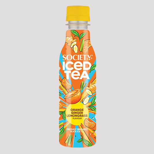 【Society Tea】 SOCIETY ICED TEA BOTTLE ORANGE GINGER LEMONGRASS FLAVOUR｜アイスティーボトル オレンジジンジャーレモングラス