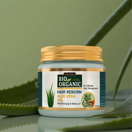 Bio Organic Hair Reborn Aloe Vera Gel With Bhringraj & Walnut Oil - 175ml 175ml