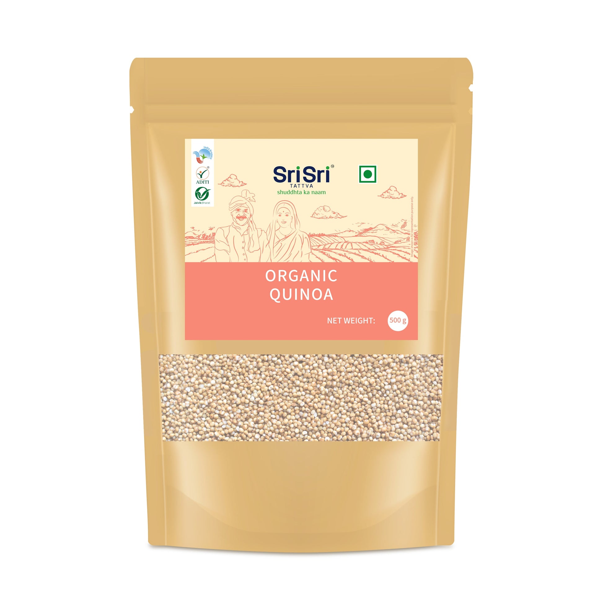 【Sri Sri Tattva】 Organic Quinoa｜ オーガニック キヌア｜ 500g