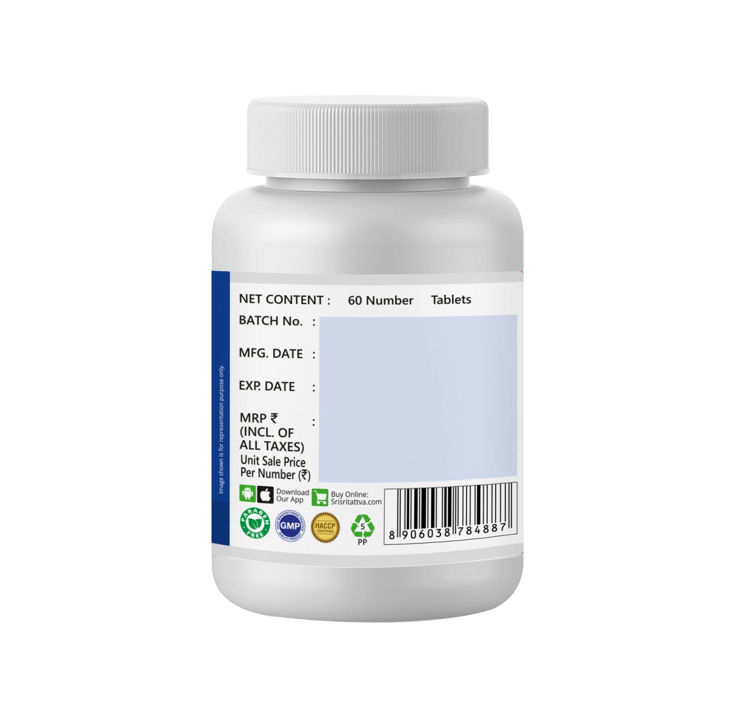 OSPO-C - For Stronger Bones | Maintains Bone & Joint Health, Helps Prevent Osteoporosis | Restores Calcium Levels | 60 Tabs, 500 mg 500mg