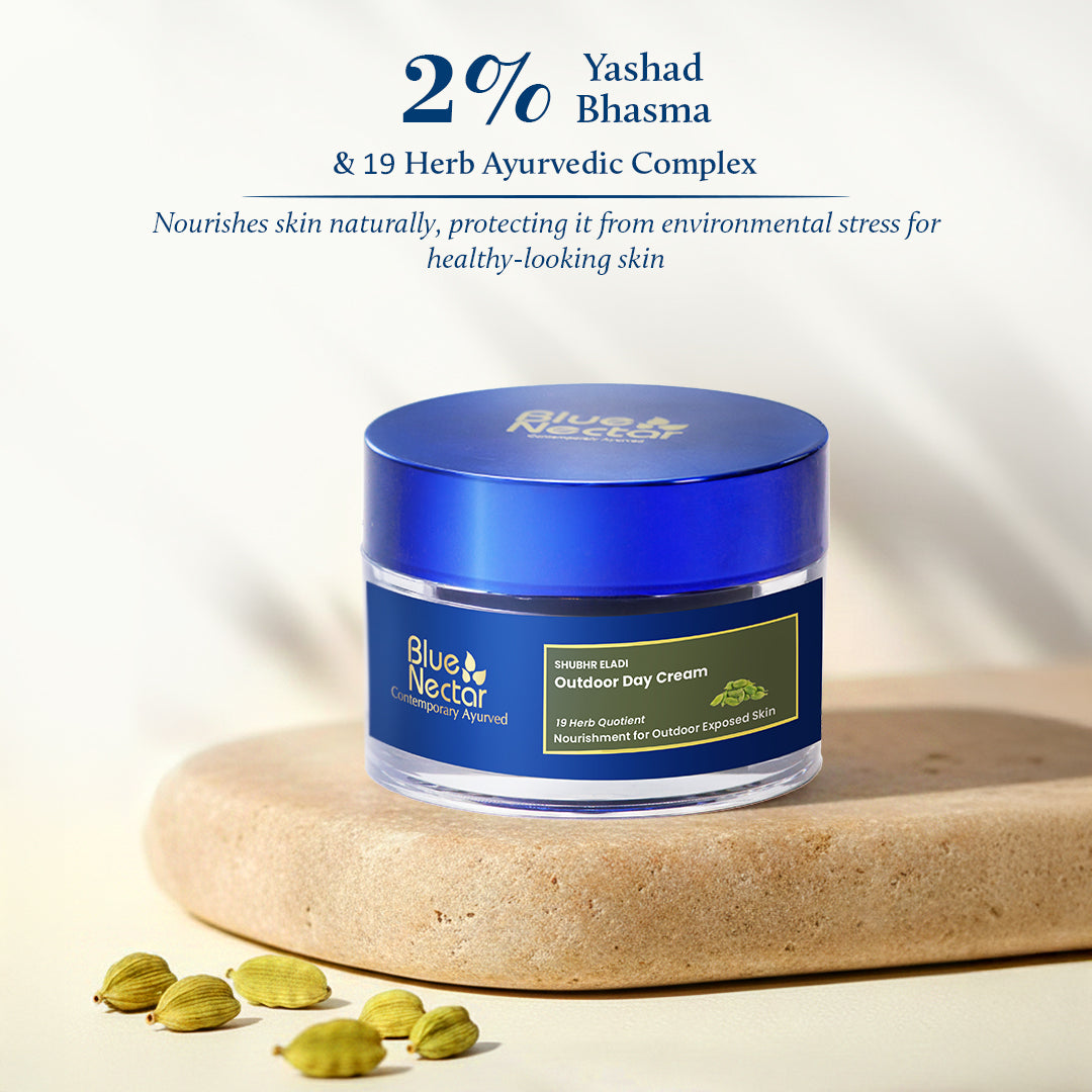 Women's Eladi Face Day Cream with SPF 30 for Sun Protection (19 herbs, 50g) 50g