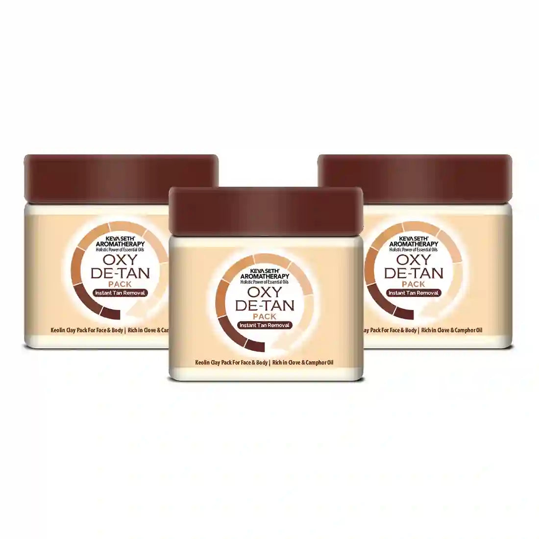 Oxy De Tan Removal for Glowing & Lighting oil Control, Anti Acne & Pimples Blemishes Pigmentation De Tan pack for Face & Body – No Ammonia & Blech 50g